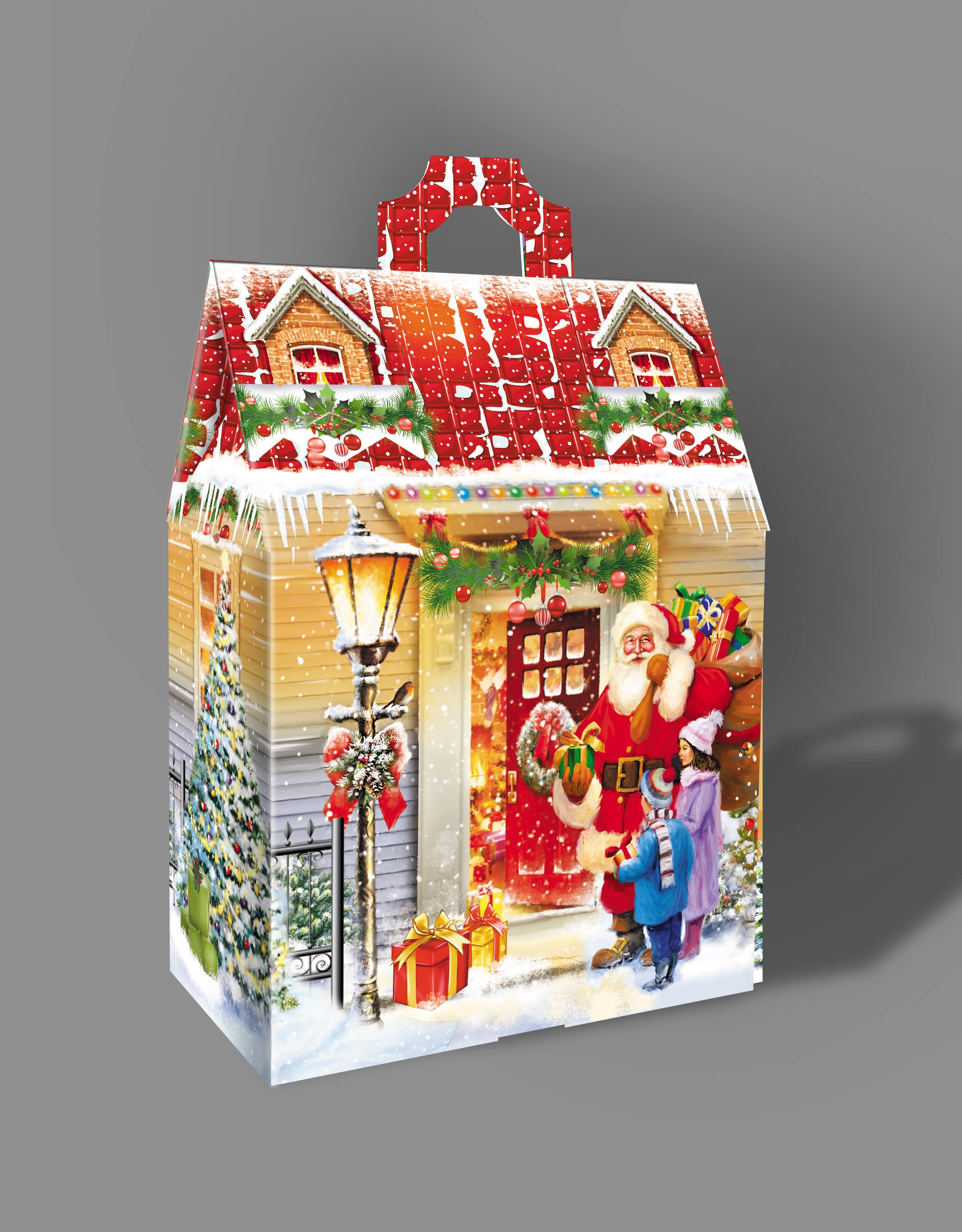 Новорічний подарунок 2026 (набір № 6, 500 гр., картонна упаковка) СОЛОДКІ МИТІ ЖИТТЯ